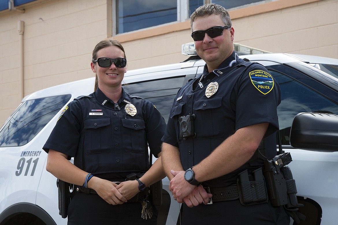 Columbia Falls welcomes two new police officers | Hungry Horse News