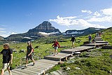 50,000 people hiked the Hidden Lake Trail last year, in July alone