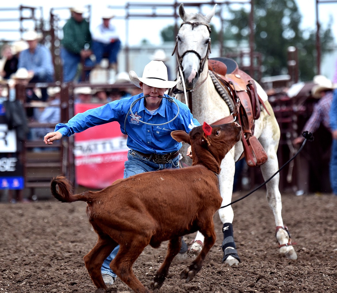 Wilson Creek tiedown roper finishes 21st at National Junior High