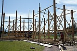 Construction of new grandstands underway