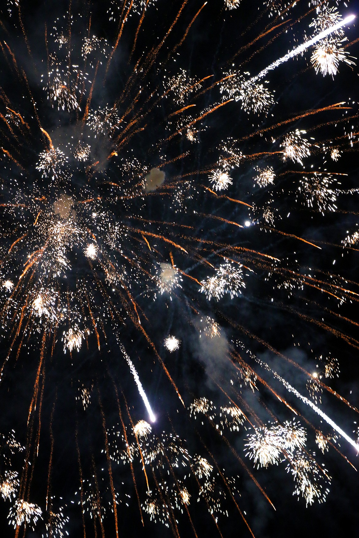 Photo by MANDI BATEMAN
Bonners Ferry Fireworks on the Fourth of July.