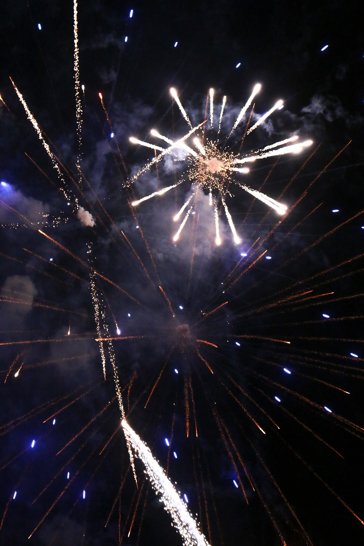 Photo by MANDI BATEMAN
Bonners Ferry Fireworks on the Fourth of July.