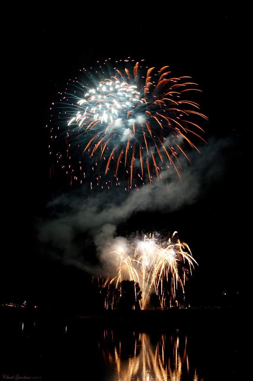 Photo by CHUCK GIARDANO
Bonners Ferry Fireworks on the Fourth of July.