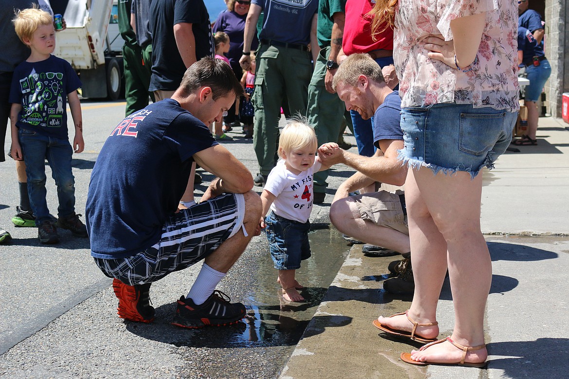 Photo by MANDI BATEMAN
All ages enjoyed the event and the water.