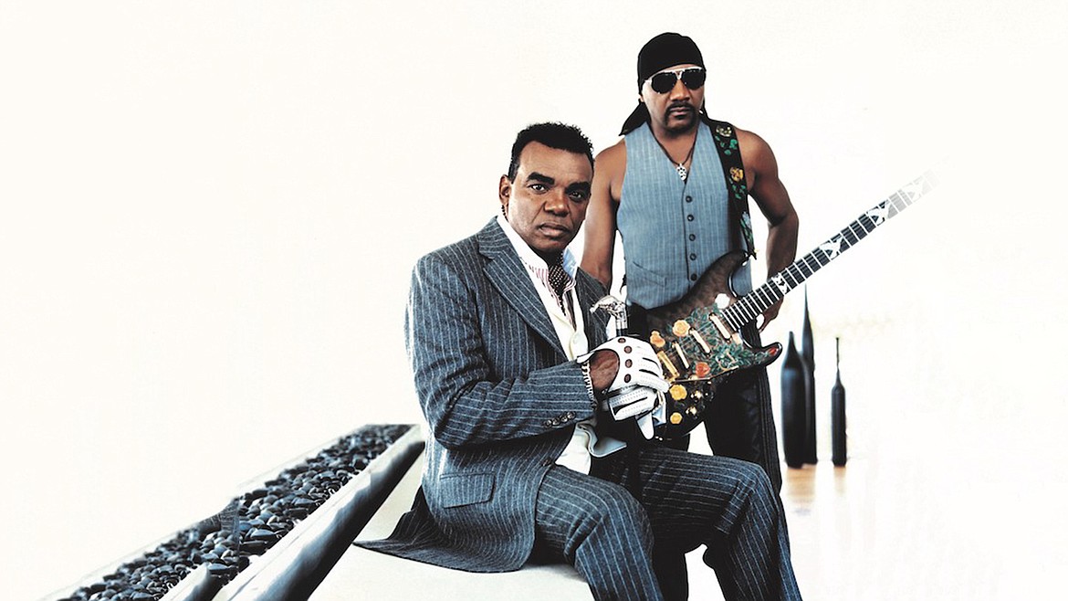 Courtesy photo
Isley Brothers frontman Ronald Isley, left, and musician and vocalist Ernie Isley will perform in the Coeur d&#146;Alene Casino Resort Hotel at 7 p.m. Aug. 2. Ronald and Ernie are the two remaining active members of the band, which formed in 1954 and has continued to crank out hit songs and evolve with each decade. Ronald was a founding member and Ernie joined in the early 1970s. The Isley Brothers are responsible for such hits as &#147;Shout,&#148; &#147;That Lady,&#148; &#147;It&#146;s Your Thing&#148; and countless others.