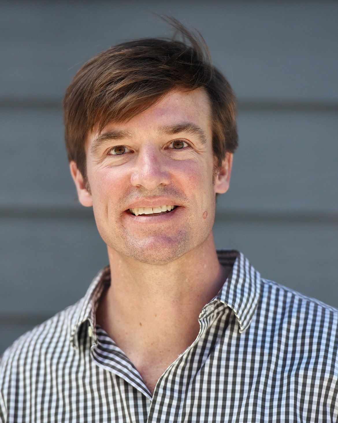 Portrait of John Hudson of 100 Fold Studio in Lakeside.(Brenda Ahearn/Daily Inter Lake)