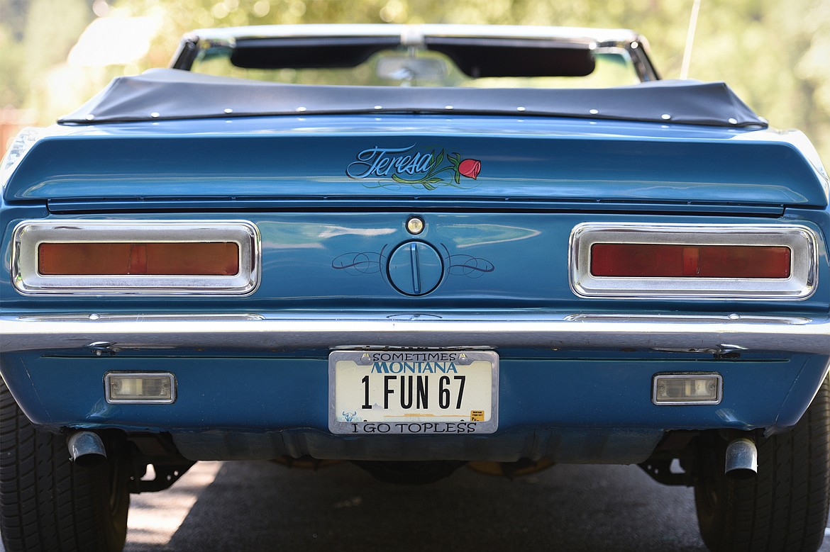 Teresa Sears&#146; 1967 Chevrolet Camaro.