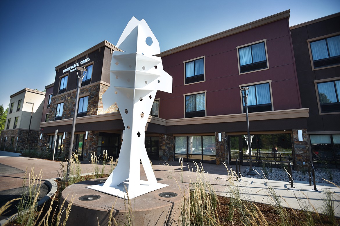Exterior of the new Towneplace Suites by Marriott in Whitefish on July 20. (Brenda Ahearn/Daily Inter Lake)