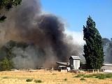 Firefighters stomp out Moses Lake blaze