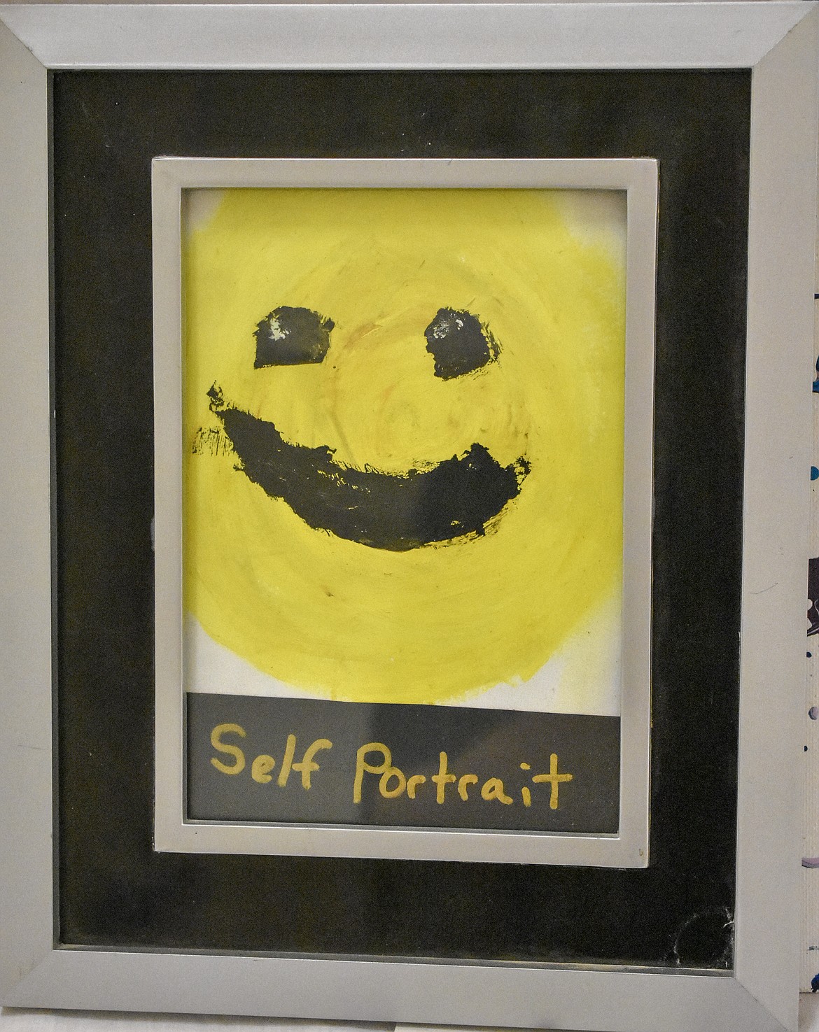 Ten year-old Julianna Shumate had a little fun with her &#147;self portrait&#148; for the 2018 Lincoln County Junior Fair. (Ben Kibbey/The Western News)