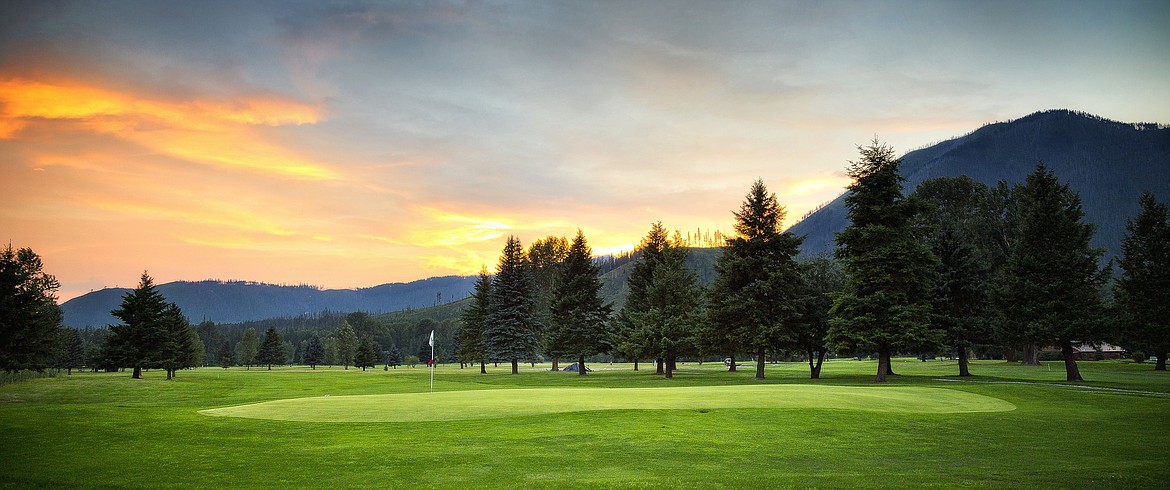 The Glacier View Golf Course in West Glacier offers a great golfing experience and great scenery. (photo provided)