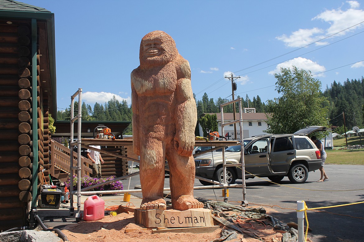 Carving Bigfoot