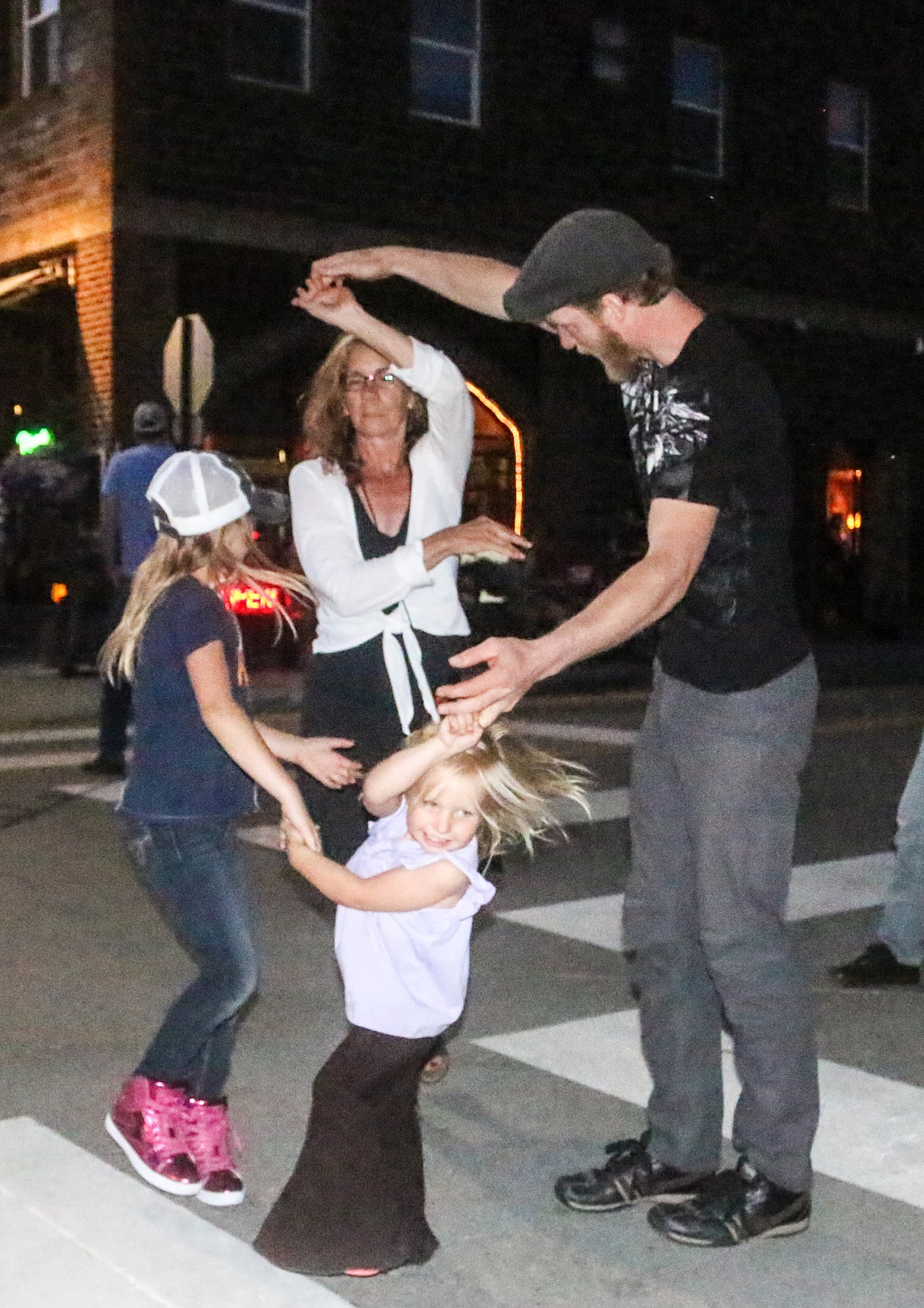 Photo by MANDI BATEMAN
As the night progressed, the street dance was in full swing.