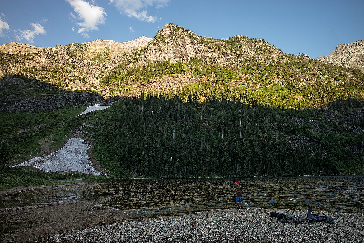 Fishing Arrow Lake.