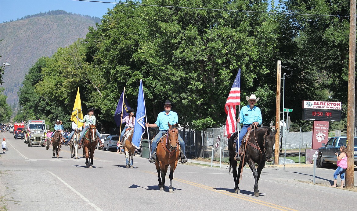 The Alberton Railroad Day parade began at 11 a.m. on July 21 as horses, floats and vehicles traveled down Railroad Avenue.