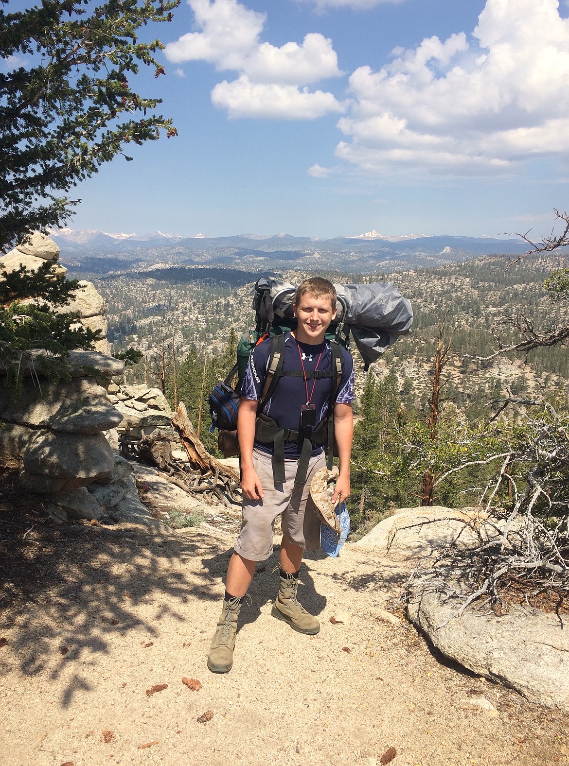 (Courtesy photo)
Brandon Woolnough will join his grandfather, A.C. Woolnough, as a support hiker during the Pass to Pass for Parkinson&#146;s along the Pacific Crest Trail in August.