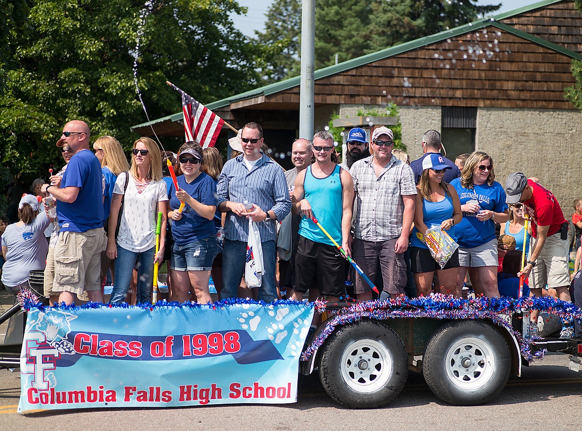 The Class of &#146;98 float.