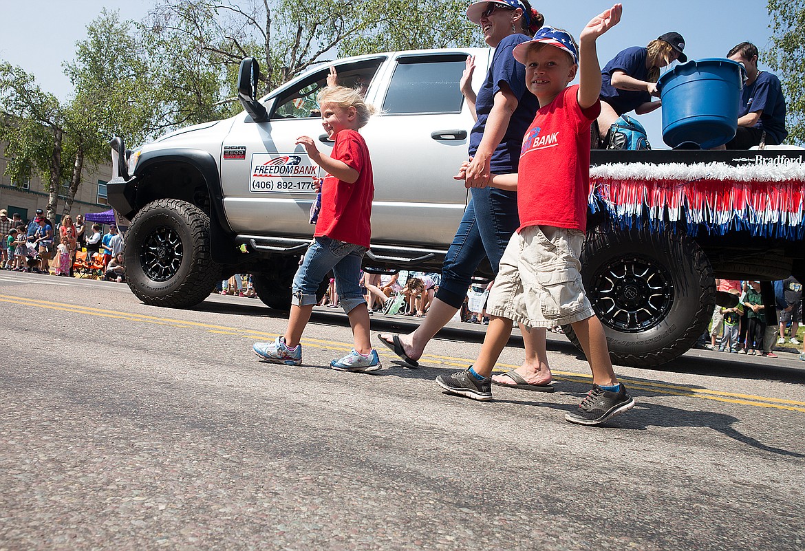 The Freedom Bank float.