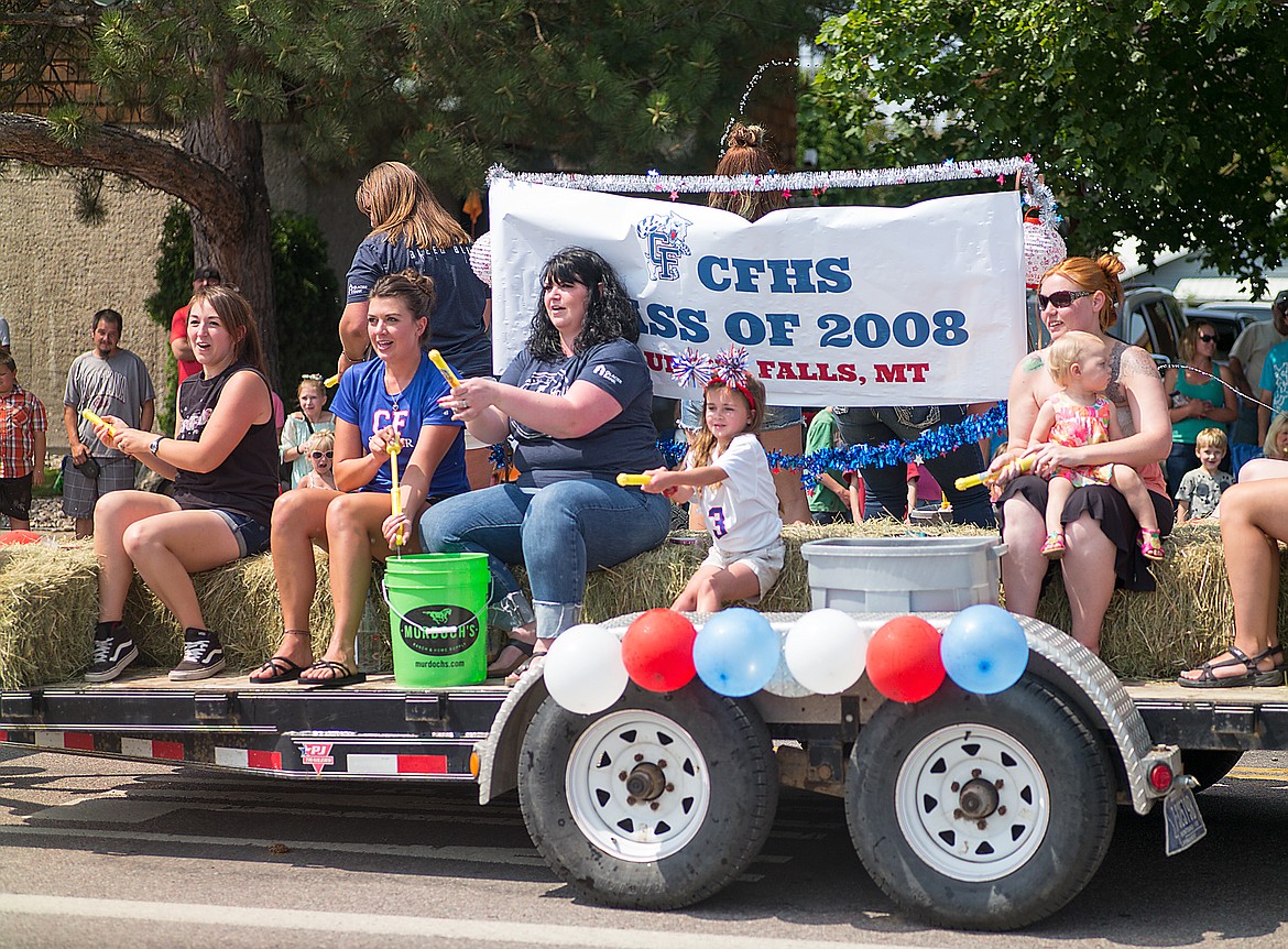 The Class of 2008 float.