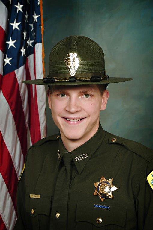 Trooper Noah Pesola.(Photo courtesy of Montana Highway Patrol)