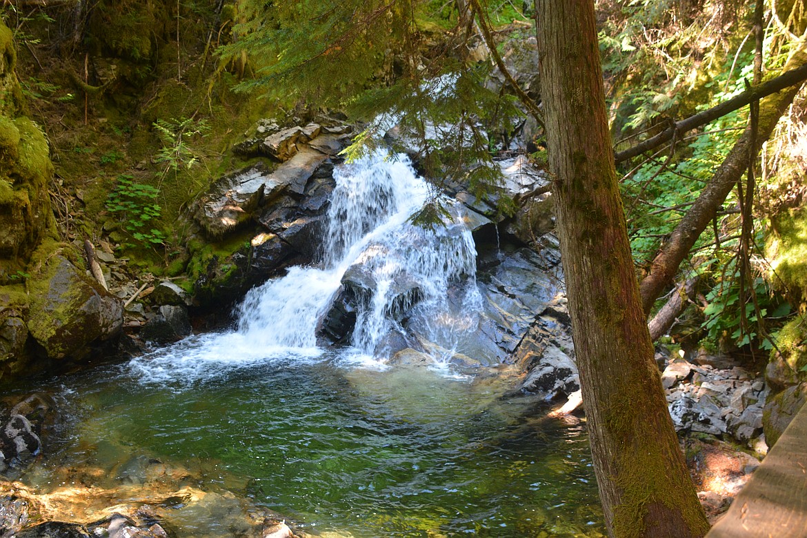 Photo by DON BARTLING
The lower Snow Creek Falls has multiple cascades.