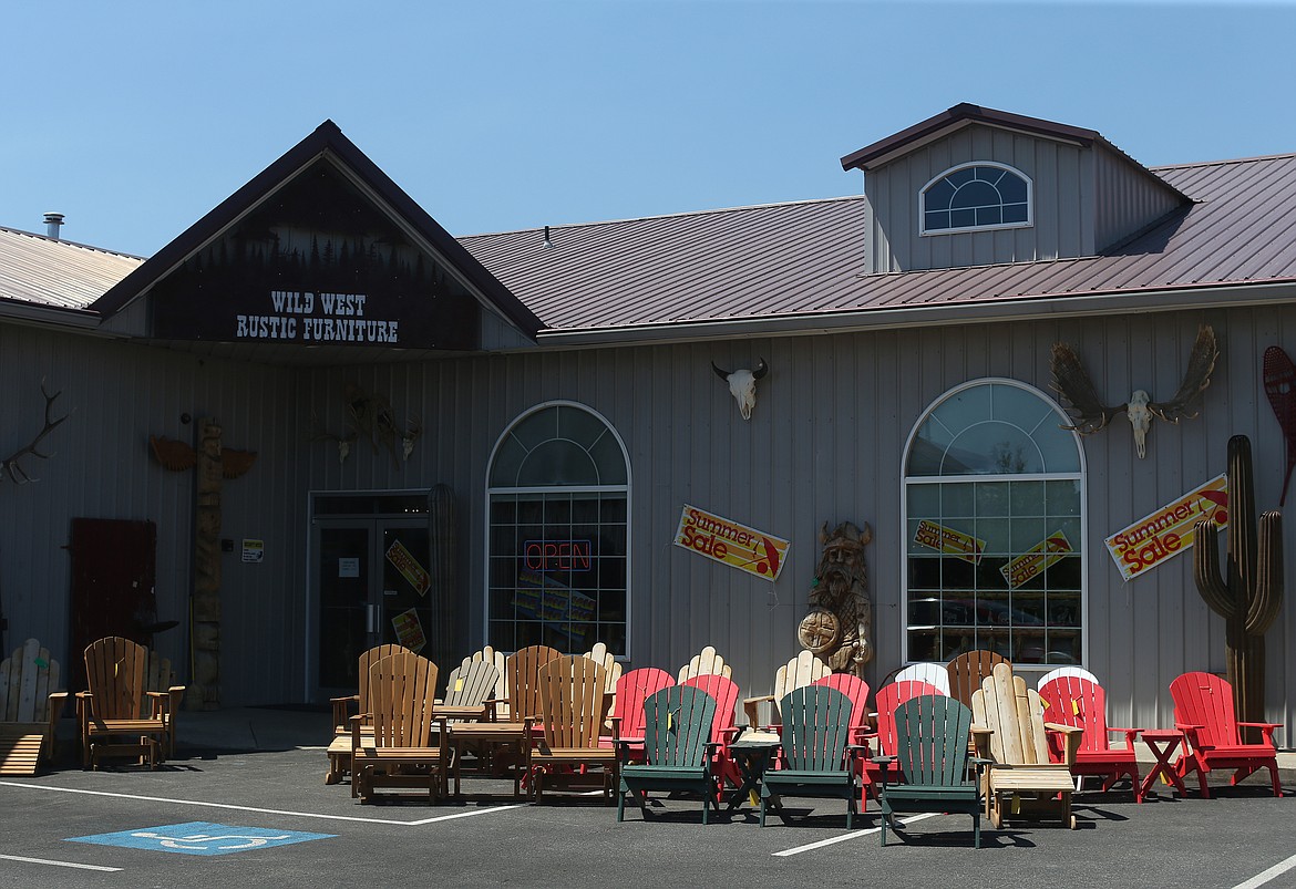 Photos by LOREN BENOIT/NIBJ
Wild West Rustic Furniture, located off U.S. 95 at 400 W. Clayton Ave., is open seven days a week and is celebrating its 35th anniversary this year. It features an 18,000-square-foot sales floor and showroom and two onsite woodshops where custom furniture is created.