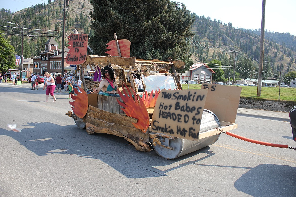 SUPERIOR MEATS won first place for their &#147;Smokin&#146; Hot&#148; commercial float during the Mineral County Fair Parade.
