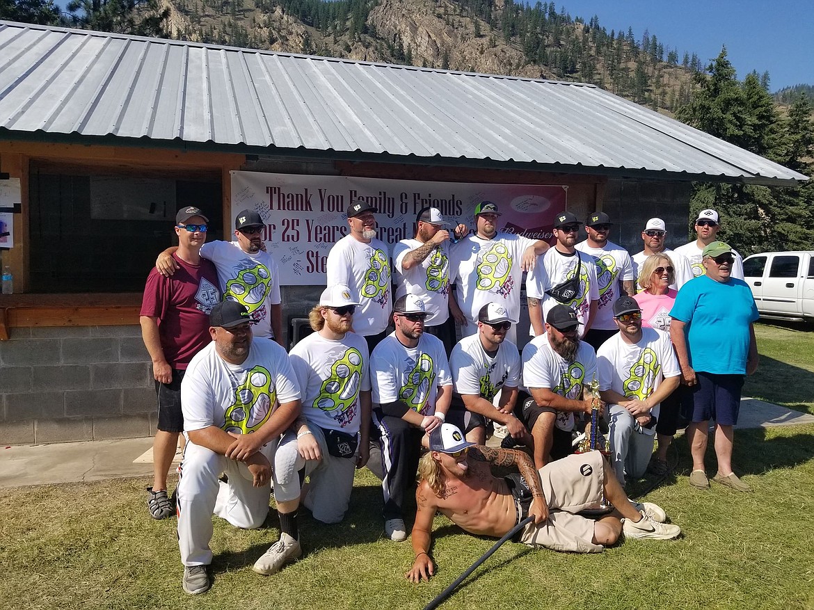 The Yellow Scorpions won first place in the A bracket at the Superior Softball Tournament on July 22. (Photo courtesy of Superior Softball)