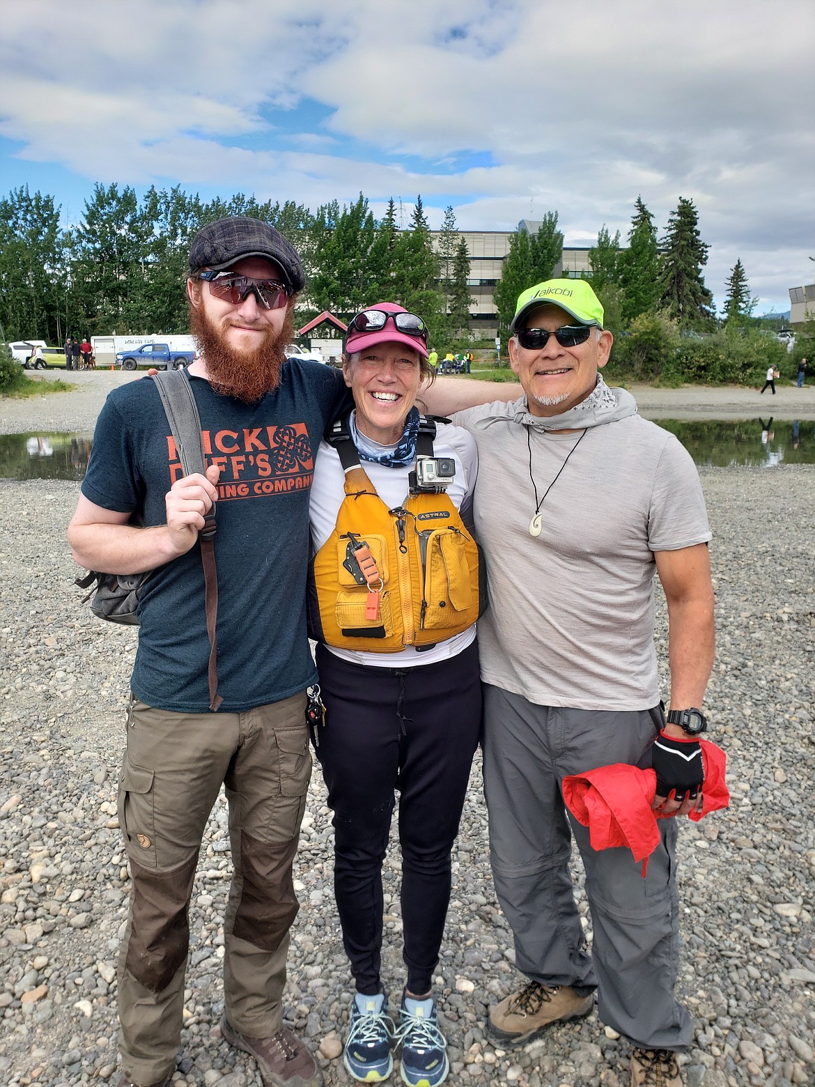 Courtesy Photo
Team Spirit of America consists of Ian Kirk, his mother, Julie Kirk, and Josh Friedman.