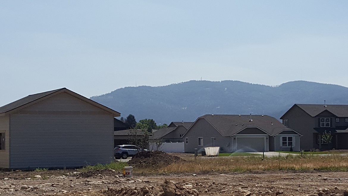 Photo by TYLER WILSON
Several new developments are under construction near The Meadows off Chase Road in Post Falls.