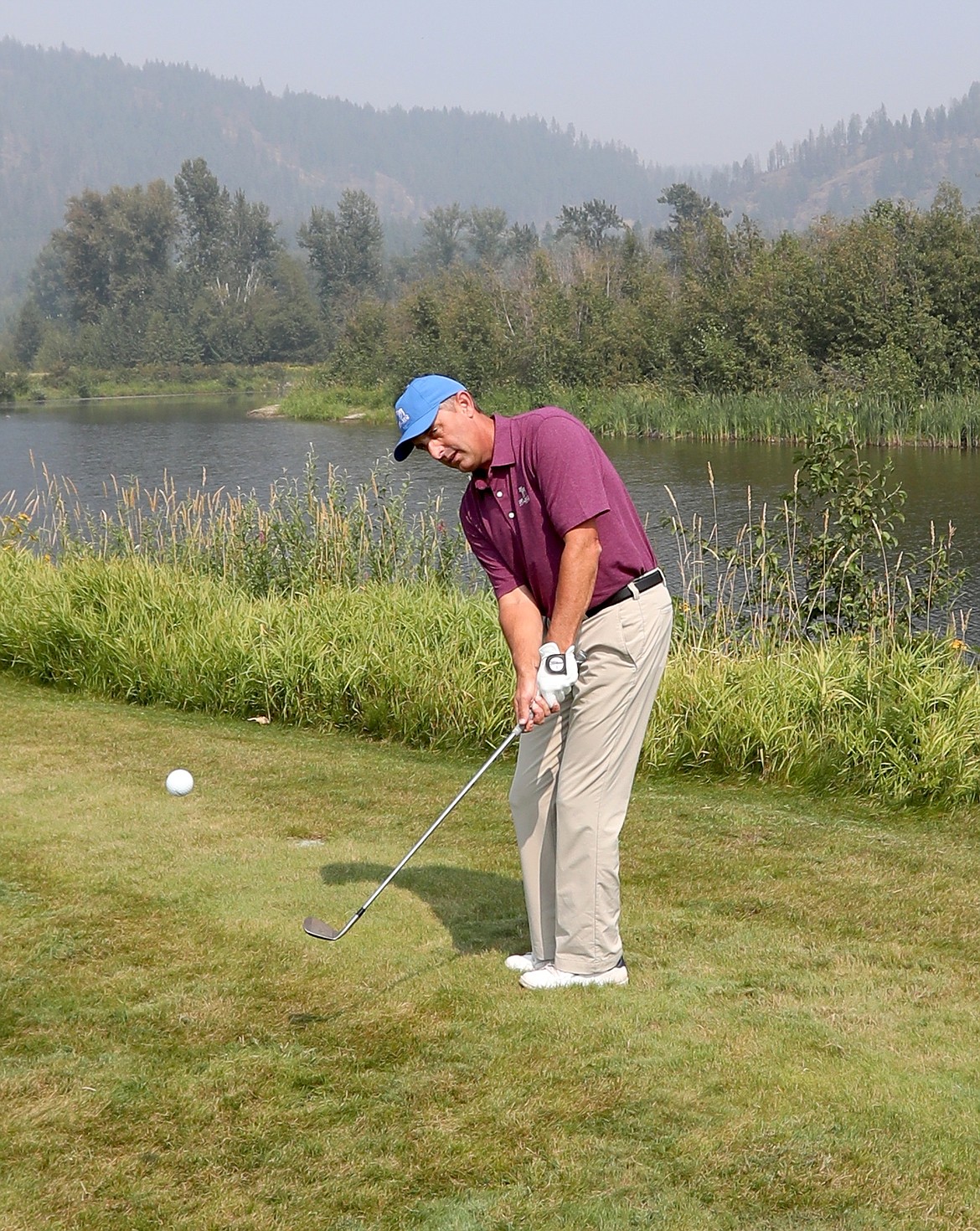 (Photo by ERIC PLUMMER)
New Idaho Club golf pro Jeff Gove played on the PGA Tour for eight years, and is hoping to start the next chapter of his life raising a family in Sandpoint.