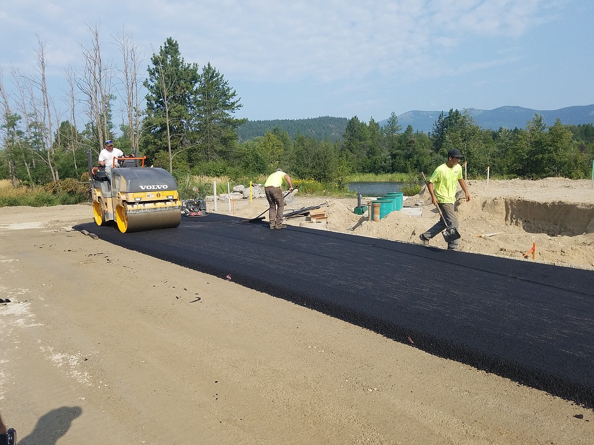 Photo courtesy of DOVER BAY DEVELOPMENT
Street paving is complete in Phase II of the Parkside Bungalows at Dover Bay.