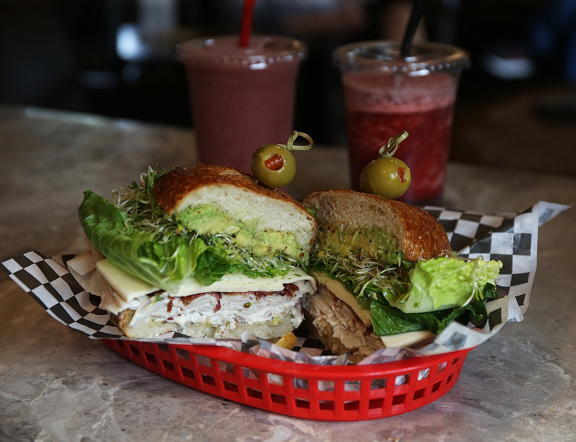 Photos by LOREN BENOIT/NIBJ
Aside from coffee, JR Perk also offers a variety of sandwiches like a turkey club, philly dip, BLT, gyro and a reuben. A one-pound breakfast burrito is also on the menu.