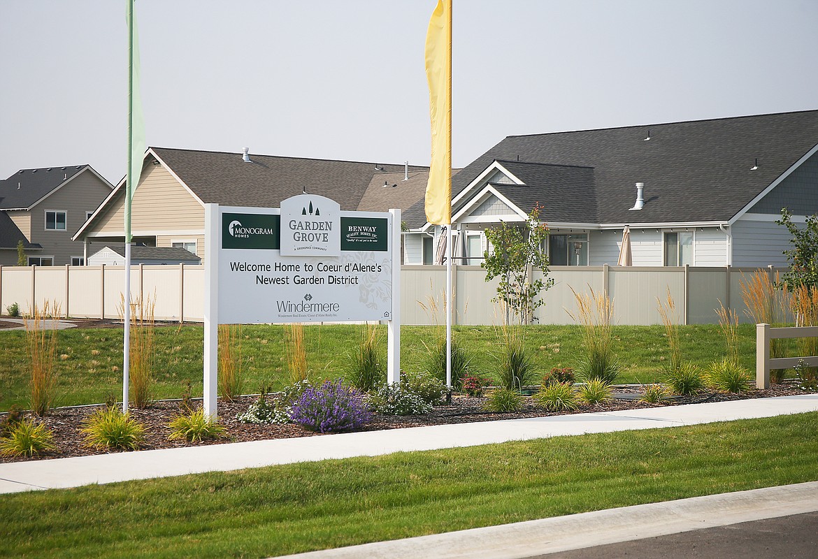 Located south of Prairie Avenue and east of Atlas Road, Garden Grove is a 94-homesite neighborhood that includes two acres of park, walking trails, a community garden and more.