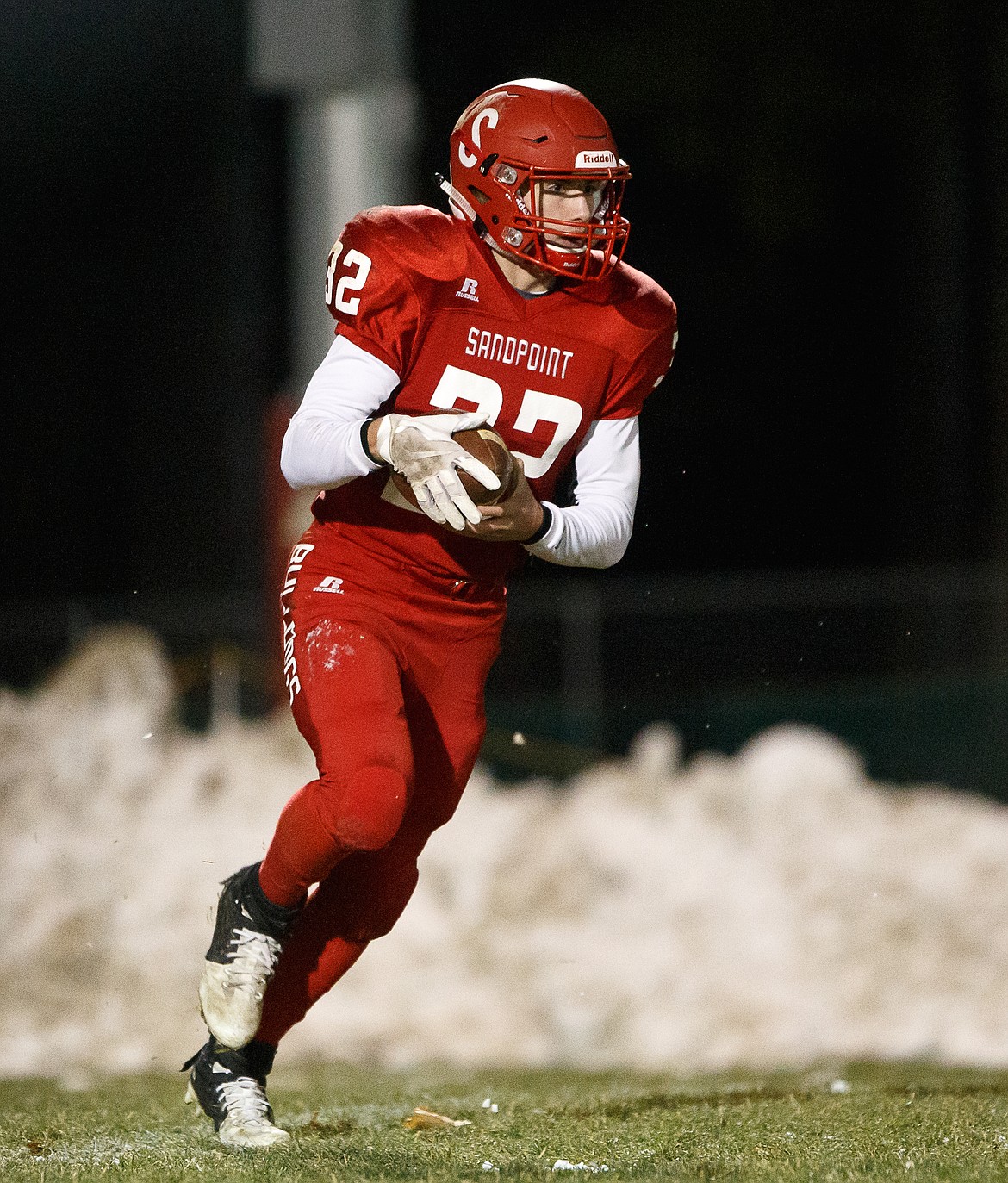 (Photo by JASON DUCHOW PHOTOGRAPHY)
Senior running back Dillan Mitton has a slashing, power running style that will suit the new Bulldog offense well.