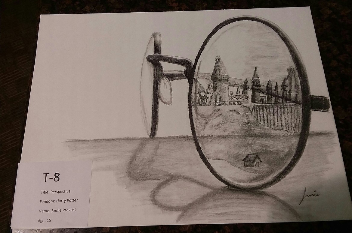 Teen winner: &#147;Perspective&#148; by Jamie Provost.