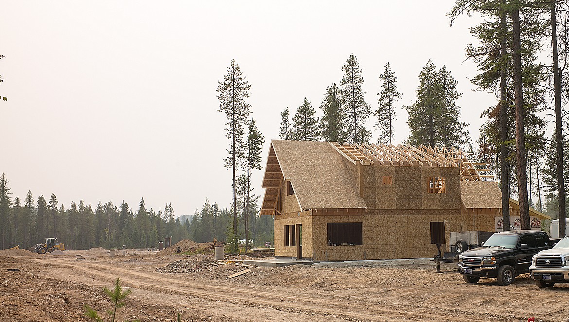 Pursuit&#146;s new campground in West Glacier is under construction. It includes guest cabins.