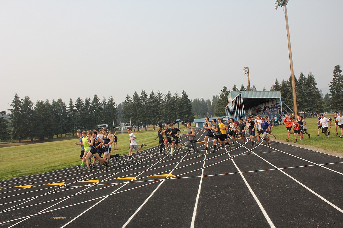 Photo by TANNA YEOUMANS
The races put the teams and individual goals into perspective.