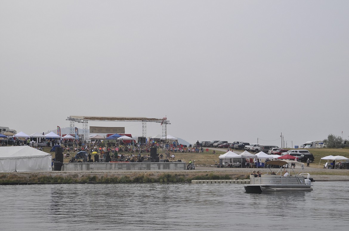 FOR THE eighth year, the Flathead Lake Blues Festival entertained crowds. (Ashley Fox/Lake County Leader)