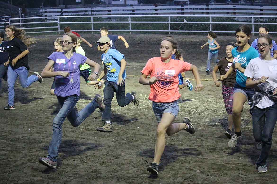 Photo by MANDI BATEMAN
Racing for the finish line.