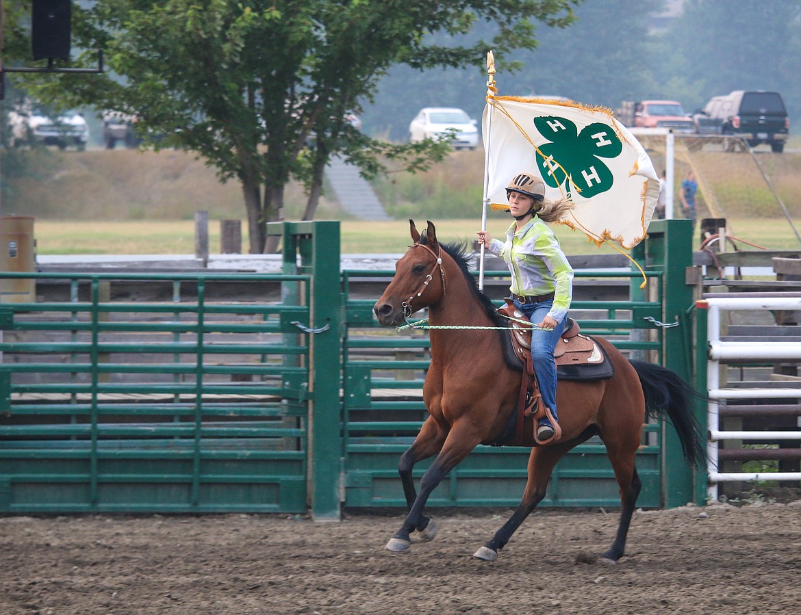 Photo by MANDI BATEMAN
Representing 4-H with pride.