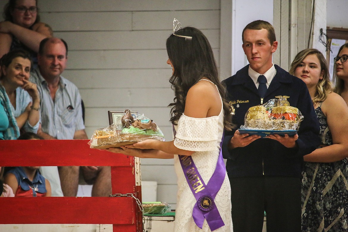 Photo by MANDI BATEMAN
The Baked Goods auction brought in $1700 this year.