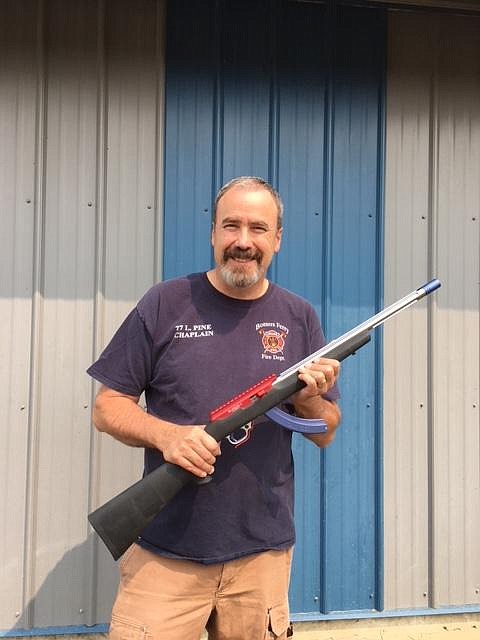 Len Pine was the winner of the rifle donated by Tactical Innovations for North Bench Fire Department&#146;s raffle. 

Courtesy photo