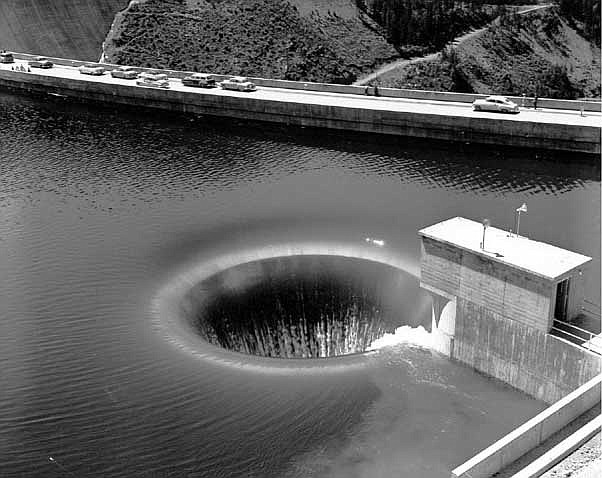 Hungry Horse Dam &#147;Glory Hole&#148;