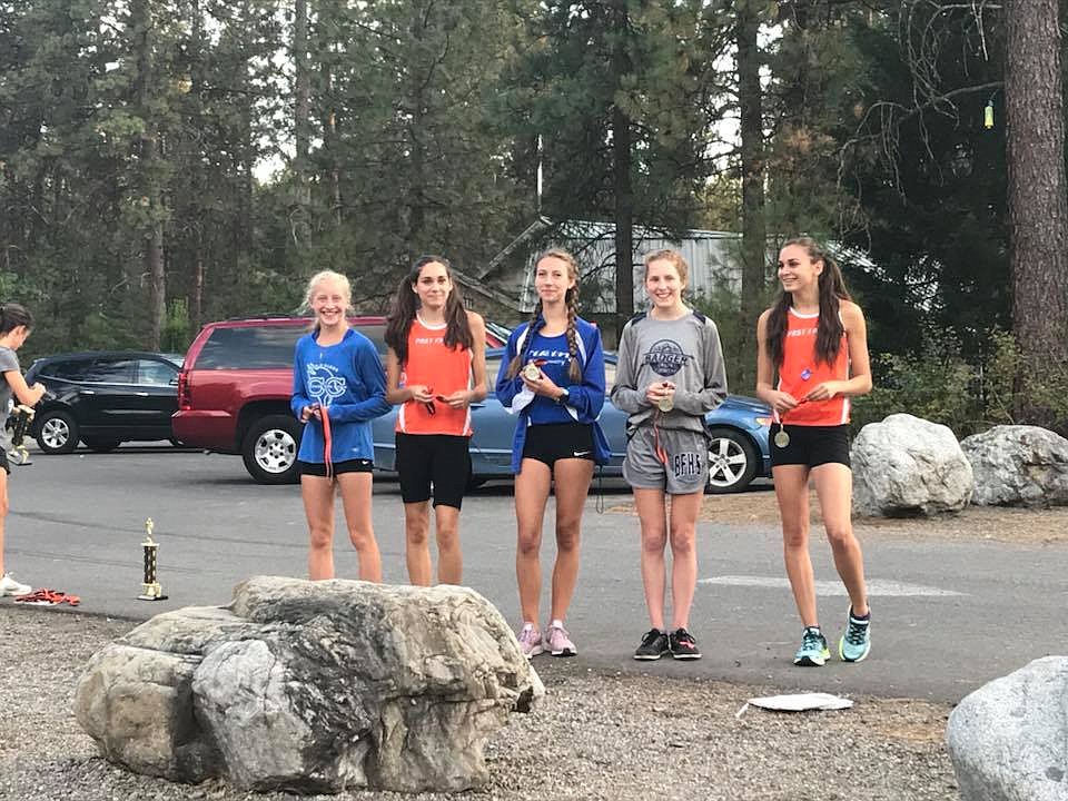 (Coutresy Photo)
Abby Gorton stands proudly with the other runners.