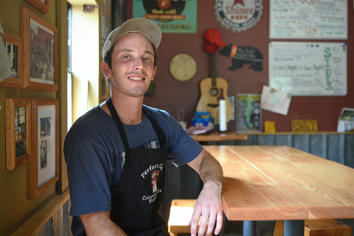 Jacob Stevenson at Home Ranch Bottoms in Polebridge on Friday, Aug. 10. (Casey Kreider/Daily Inter Lake)