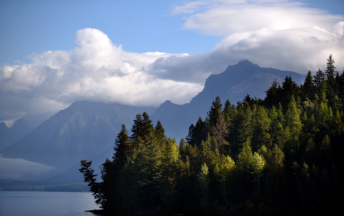 View of Lake McDonald and the mountains of Glacier from the newly reopened Going-to-the-Sun Road on Monday, September 17.(Brenda Ahearn/Daily Inter Lake)