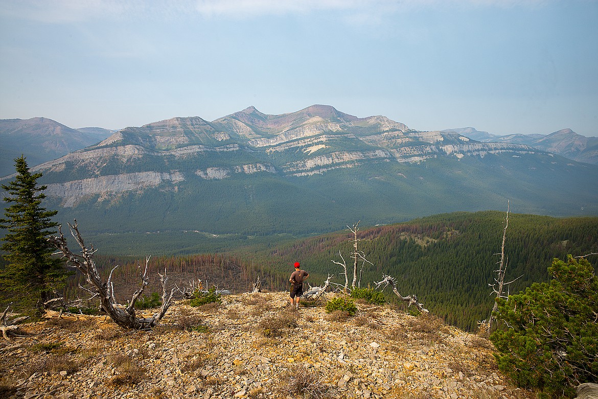 Taking in the Great Bear from Trilobite Ridge.