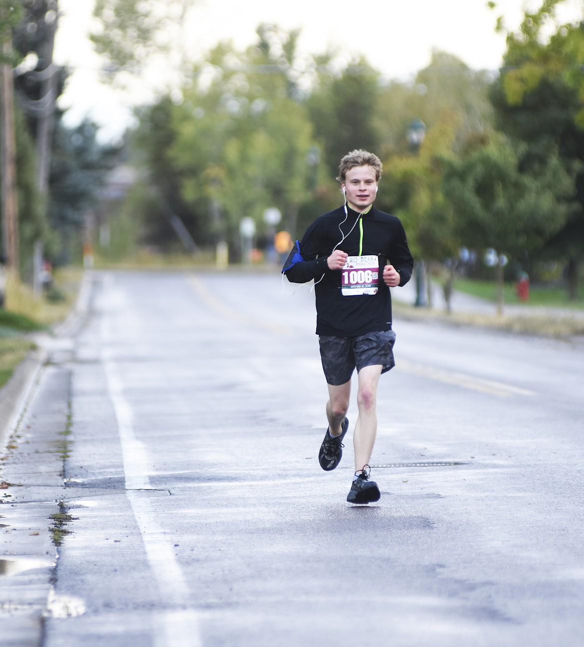 Patrick Reilly competes in the Two Bear Marathon Sunday in Whitefish.