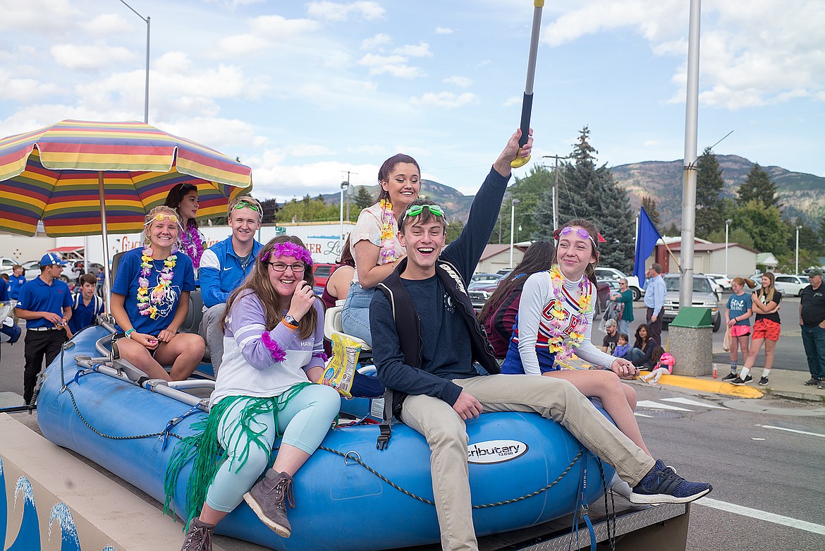 Their float floated!